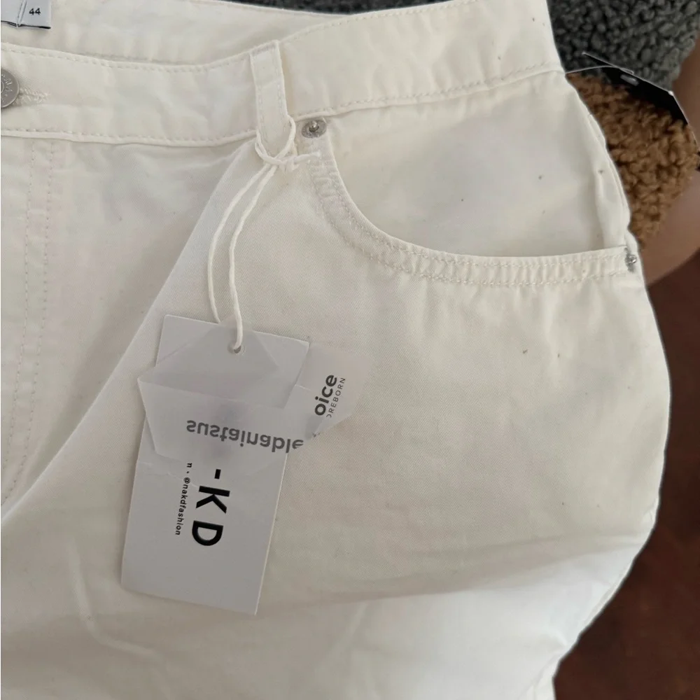 Straight leg Trousers size EU 44 Off White - Picture 7 of 9